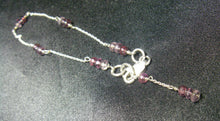 Spinel Silver Chain Bracelet - Leila Haikonen Jewellery