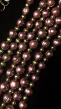 Purple Pearl Silver Necklace - Leila Haikonen Jewellery