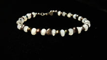 Black Pearl & Gemstone Silver Bracelet - Leila Haikonen Jewellery