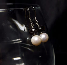 White Pearls & Tourmaline Silver Earrings - Leila Haikonen Jewellery