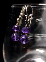Amethyst & Silver Earrings - Leila Haikonen Jewellery