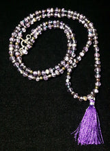 Amethyst & Black Pearl Silver Necklace - Leila Haikonen Jewellery