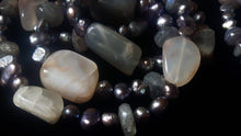 Labradorite, Moonstone & Pearl Necklace - Leila Haikonen Jewellery