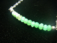 Green Chrysocolla & Silver Necklace - Leila Haikonen Jewellery
